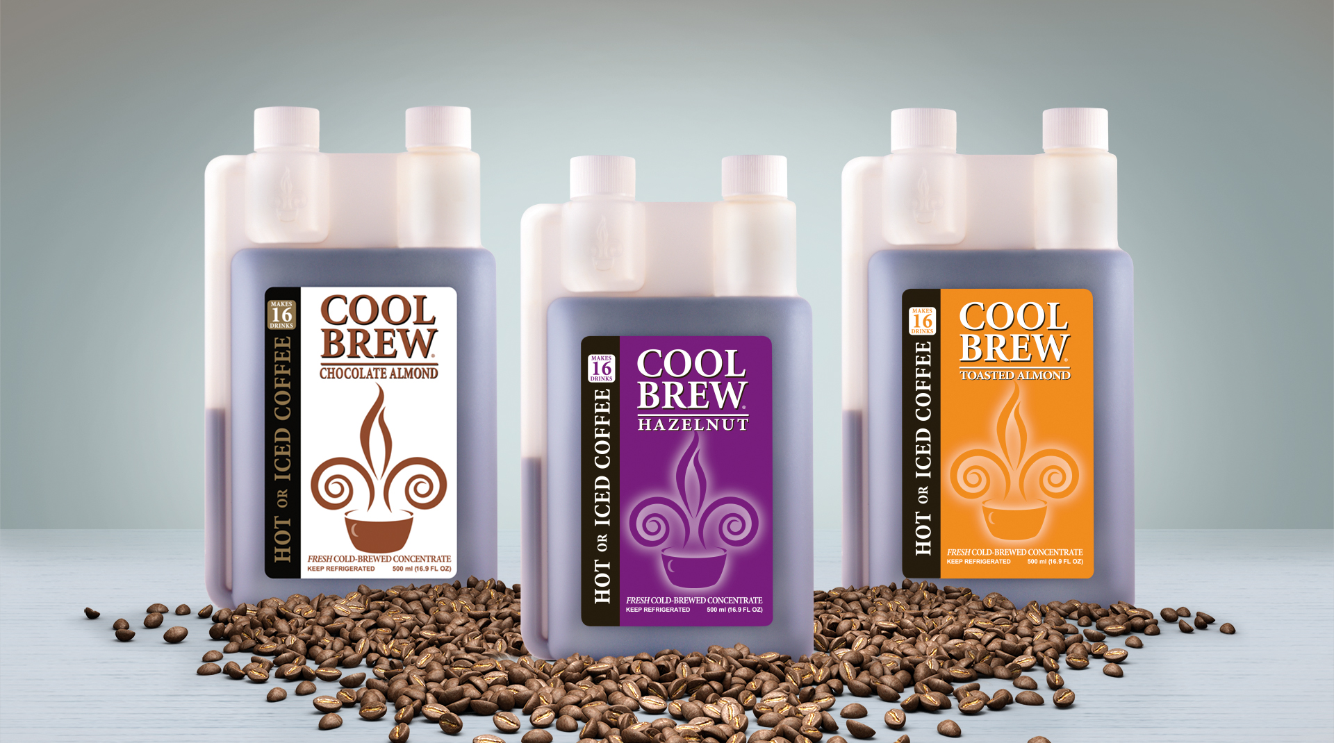 CoolBrew Mocha Hot or Iced Coffee, 16.9 fl oz. Cold Brewed Coffee. 